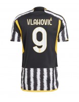Juventus Dusan Vlahovic #9 Kotipaita 2023-24 Lyhythihainen